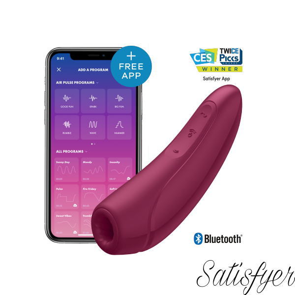 Satisfyer(サティスファイヤー) カーヴィ 1+ ローズレッド