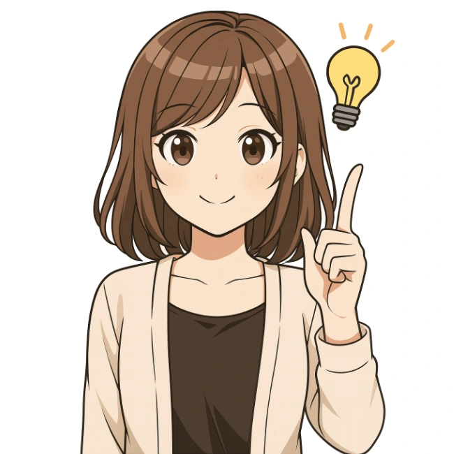 ワンポイントアドバイスしている画像